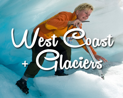 West Coast and Glaciers Destination